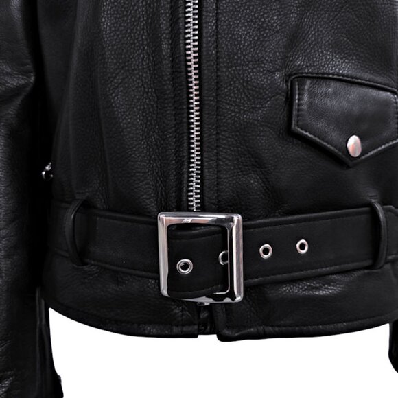 SCHOTT BROS PERFECTO Genuine Steerhide Leather Biker Jacket - Picture 9 of 15